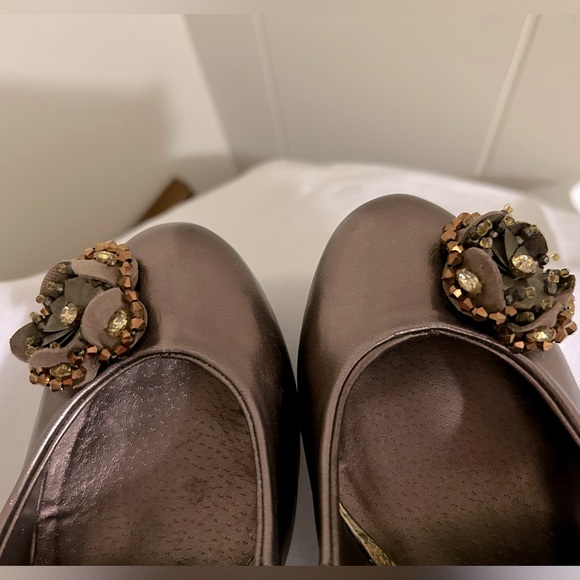 Copper and Leopard Print,Yellow Box, High Heels,Size 6.5 - Picture 7 of 8